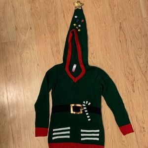 Hooded Christmas Sweater
